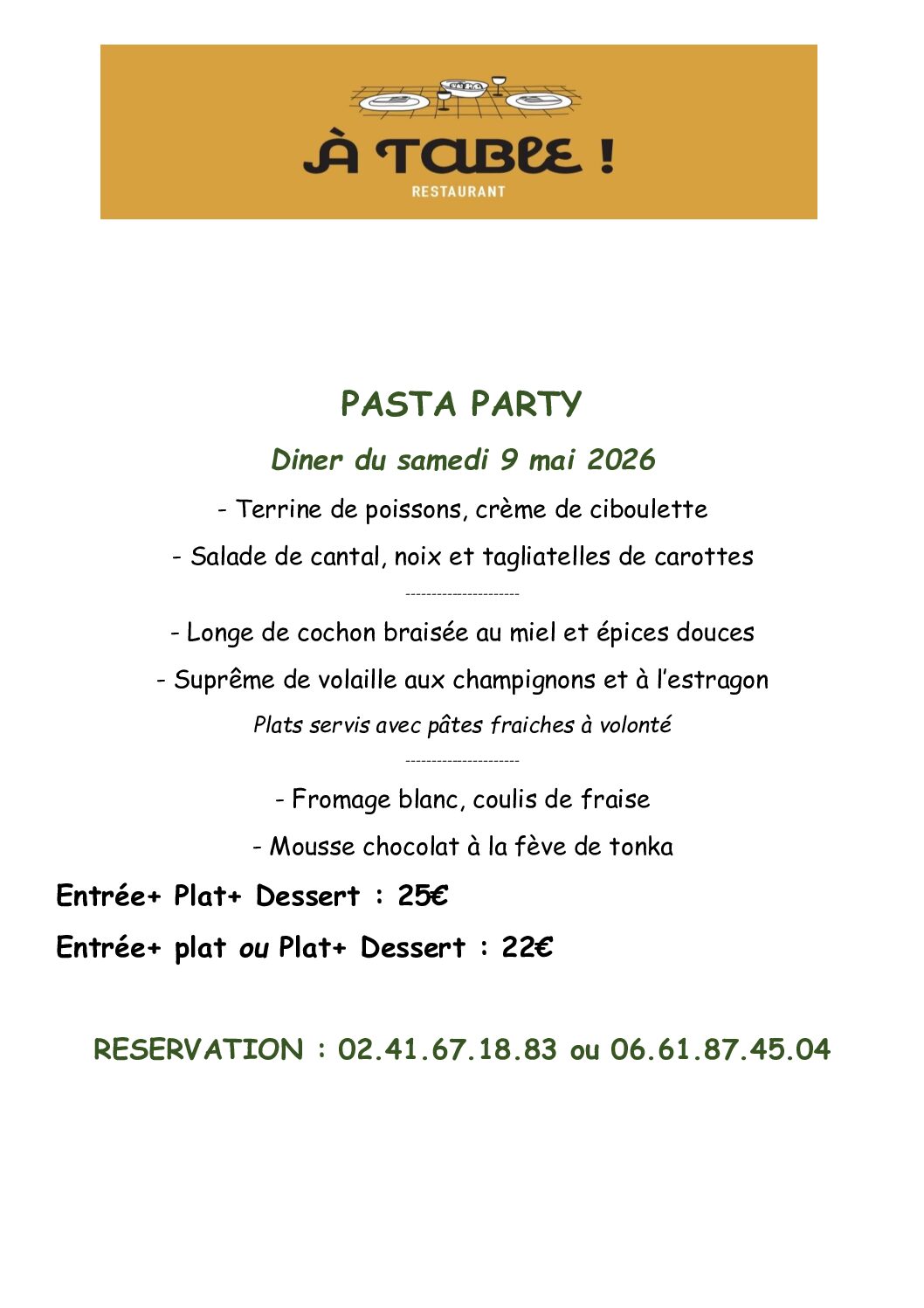 Menu Marathon 2026 1 2 Pdf