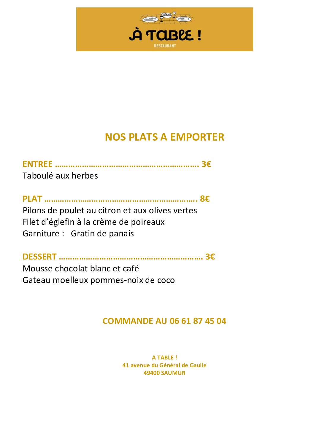 A Table Eric Pdf